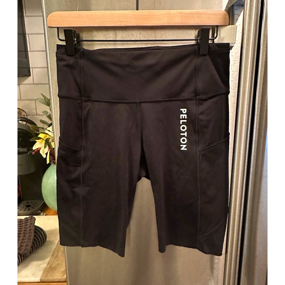 Lululemon x Peloton Align High-Rise Pockets Shorts Black Size 8 Yoga Cycling